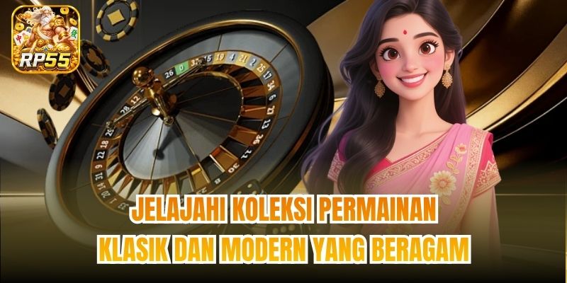 Jelajahi koleksi permainan klasik dan modern yang beragam