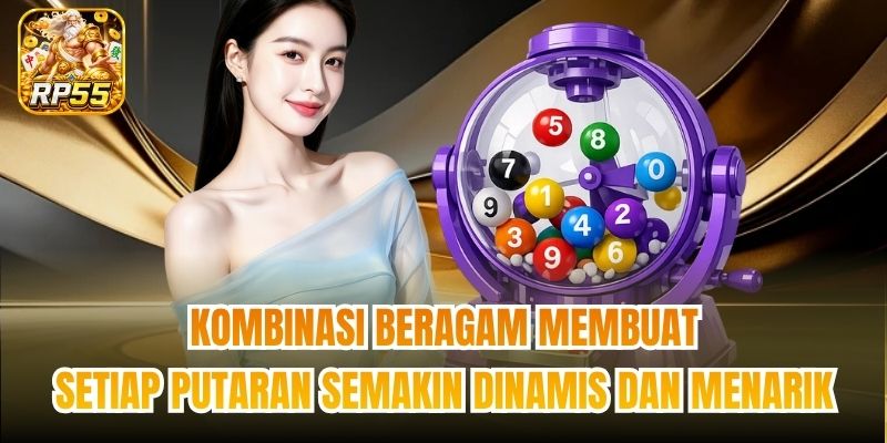 Kombinasi beragam membuat setiap putaran semakin dinamis dan menarik